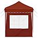 Tenda per feste a pop-up 195 x 195 x 245 cm Terracotta - Foto miniatura 7