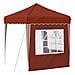 Tenda per feste a pop-up 195 x 195 x 245 cm Terracotta - Foto miniatura 8