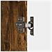 Mobile TV 99 x 34,5 x 50 cm Rovere Fumo Legno ingegnerizzato - Foto miniatura 6