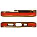 Iphone 12 Pro Custodia Alla Moda Con Cornice Dorata E Cover Gialla, Rossa - Foto miniatura 2