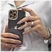 Iphone 12 Pro Custodia Alla Moda Con Cornice Dorata E Cover Gialla, Rossa - Foto miniatura 5
