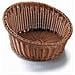 63894 - Cestino per il pane rotondo maxi 35x35x20 cm - Marrone - Foto miniatura 1