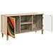 Mobile TV BONN 102 x 33 x 50 cm Sonoma Legno ingegnerizzato - Foto miniatura 3