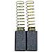 Spazzole di carbone per Atlas Copco PHE20RLMF2 - 5 x 8 x 14 mm - coppia - Foto miniatura 1