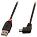 Cavo USB 2.0 Tipo A / mini-B ad angolo 2m - Foto miniatura 2