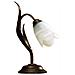 Lampada Da Tavolo In Metallo Marrone Spennellato Oro In Stile Classico - Foto miniatura 1