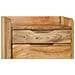 Comodino In Legno Massello Di Mango 40x30x59,5 Cm - Foto miniatura 7