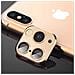 Lente Fotocamera Finta Iphone 11 Pro Oro Lente Adesiva - Foto miniatura 2