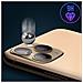 Lente Fotocamera Finta Iphone 11 Pro Oro Lente Adesiva - Foto miniatura 6