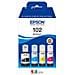 Ricariche D'inchiostro per Stampanti 102 EcoTank da 127 ml+ 70 ml Colore Nero / Ciano / Magenta / Giallo - Foto miniatura 1