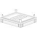 Zoccolo Ispezionabile E Sovrapponibile 850x100x850mm Per Armadi Hdx - 91811/88 - Foto miniatura 1