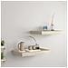 Scaffali A Parete 2 Pz Rovere 40x23x3,8 Cm In Mdf - Foto miniatura 1