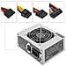 tqep - Alimentatore di rete Eco Power (500 W, ATX 12 V v1.3) colore: argento - Foto miniatura 7