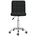 Sedia Girevole Da Ufficio Nera In Tessuto - Foto miniatura 3