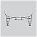 Allround Set Piedini Per Installazione Vasca Mod. 5030 Codice 581470000000 - Foto miniatura 3