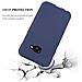 Custodia Compatibile Con Samsung Galaxy A3 2017 In Frost Blu Scuro - Coperchio Protettivo In Silicone Tpu Flessibile - Foto miniatura 5