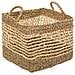 Cestini Portaoggetti Con Manici, 3 Pezzi, Vimini - Foto miniatura 3