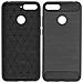 Custodia B-case Tpu Silicone Cover Case Per Huawei Y6 Prime (2018) Carbon Metal Black - Foto miniatura 1
