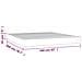Materasso A Molle Crema 160x200x20 Cm In Similpelle - Foto miniatura 3