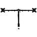 AC8302 supporto da tavolo per Tv a schermo piatto 81,3 cm (32") Nero Scrivania - Foto miniatura 1