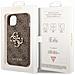 Pu 4g Metal Logo Case Fr Apple Iphone 14 Max - Brown (guhcp14m4gmgbr) - Foto miniatura 3