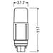 Lampadina Led Ledvance Attacco A Un'estremità G24d Opale 7,5w 870lm 3000k Ip20 300° [lv-4058075821859] - Foto miniatura 4