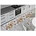 Tappeto Passatoia Cucina Antiscivolo Sottolavello Digitale Disegno Gerbera 50x320 Gerbera - Foto miniatura 1