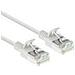 White 0.15 Meter Lszh U /ftp Cat6a Datacenter Slimline Patch Cable Snagless With Rj45 Connectors (dc6930) - Foto miniatura 2