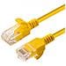 W125628022 Cavo Di Rete Giallo 0,5 M Cat6a U /utp [utp] (u /utp Cat6a Slim 0.5m Yellow - Unshielded Network C - Foto miniatura 1
