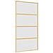 Porta Scorrevole Oro 102,5x205 Vetro Smerigliato Esg Alluminio - Foto miniatura 2