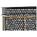 Set Di Vasi Da Fiori Dkd Home Decor Nero Dorato Metallo Loft (36 X 36 X 58 Cm) - Foto miniatura 4