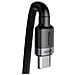 Catklf-alg1 Pd 2.0 100w Nylon Data & Charging Cable Usb-c To Usb-c 2m Black-gray - Foto miniatura 4