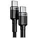 Catklf-alg1 Pd 2.0 100w Nylon Data & Charging Cable Usb-c To Usb-c 2m Black-gray - Foto miniatura 6