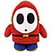Peluche Super Mario Shy Guy 17cm, Rosso - Foto miniatura 1
