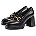 Edith Formal Scarpe Con Tacco Pelle Scarpe Donna Nero Eu 40, 57101811 Bl - Foto miniatura 3