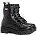 Urban Boot Tumbled Stivaletti Pelle Scarpe Donna Nero Eu 37, En0en02317 Bds - Foto miniatura 1