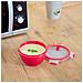 Clip & Micro Contenitore Rotondo Microonde, Rosso, 1,1 L - Foto miniatura 2