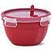 Clip & Micro Contenitore Rotondo Microonde, Rosso, 1,1 L - Foto miniatura 1