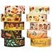 Set Di 10 Washi Tape Neri Con Lamina Oro, Nastro Adesivo Decorativo Multicolor1 - Foto miniatura 1