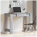 Scrivania Grigio Sonoma 100x45x75 Cm In Legno Multistrato - Foto miniatura 3