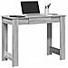 Scrivania Grigio Sonoma 100x45x75 Cm In Legno Multistrato - Foto miniatura 1