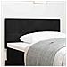 Testiera  Button Tufted Nera 90 cm in Velluto - Foto miniatura 2