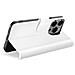 Custodia A Portafoglio Per Iphone 14 Pro Max Con Supporto E Linguetta Magnetica, Bianco - Foto miniatura 3