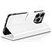 Custodia A Portafoglio Per Iphone 14 Pro Max Con Supporto E Linguetta Magnetica, Bianco - Foto miniatura 4