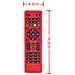 Custodia Protettiva In Silicone Per Telecomando Compatibile Con Telecomando Universale Canal+ Tv Box Red - Foto miniatura 3
