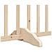 Cancello per Cani Pieghevole 6 Pannelli 480 cm Legno di Pioppo - Foto miniatura 7