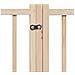 Cancello per Cani Pieghevole 6 Pannelli 480 cm Legno di Pioppo - Foto miniatura 8