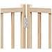 Cancello per Cani Pieghevole 6 Pannelli 480 cm Legno di Pioppo - Foto miniatura 9