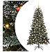 Albero di Natale artificiale con 300 LED Verde 210 cm - Foto miniatura 1