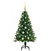 Albero di Natale artificiale con 150 LED Verde 120 cm - Foto miniatura 4
